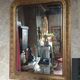 Golden Louis-Philippe mirror 50x68cm