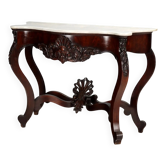 Antique Louis-Philippe console, Kingdom of the Two Sicilies, 19th century