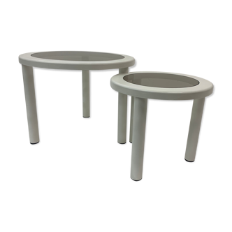 Set of 2 space age nesting tables , 1970’s
