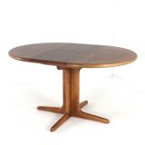 Round extendable dining table 'Malges' - vintage - danish style