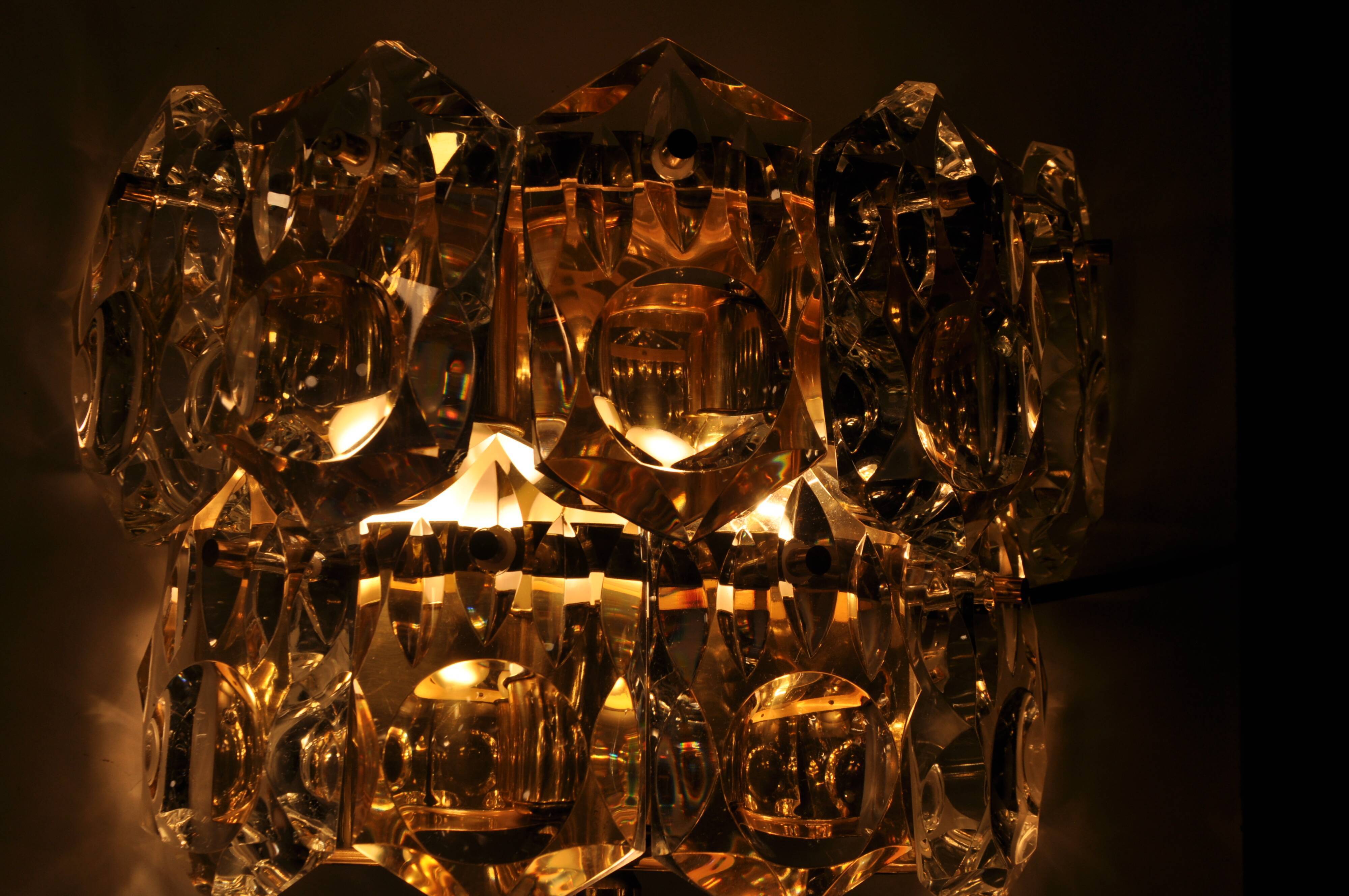 Pair of Kinkeldey wall lamps