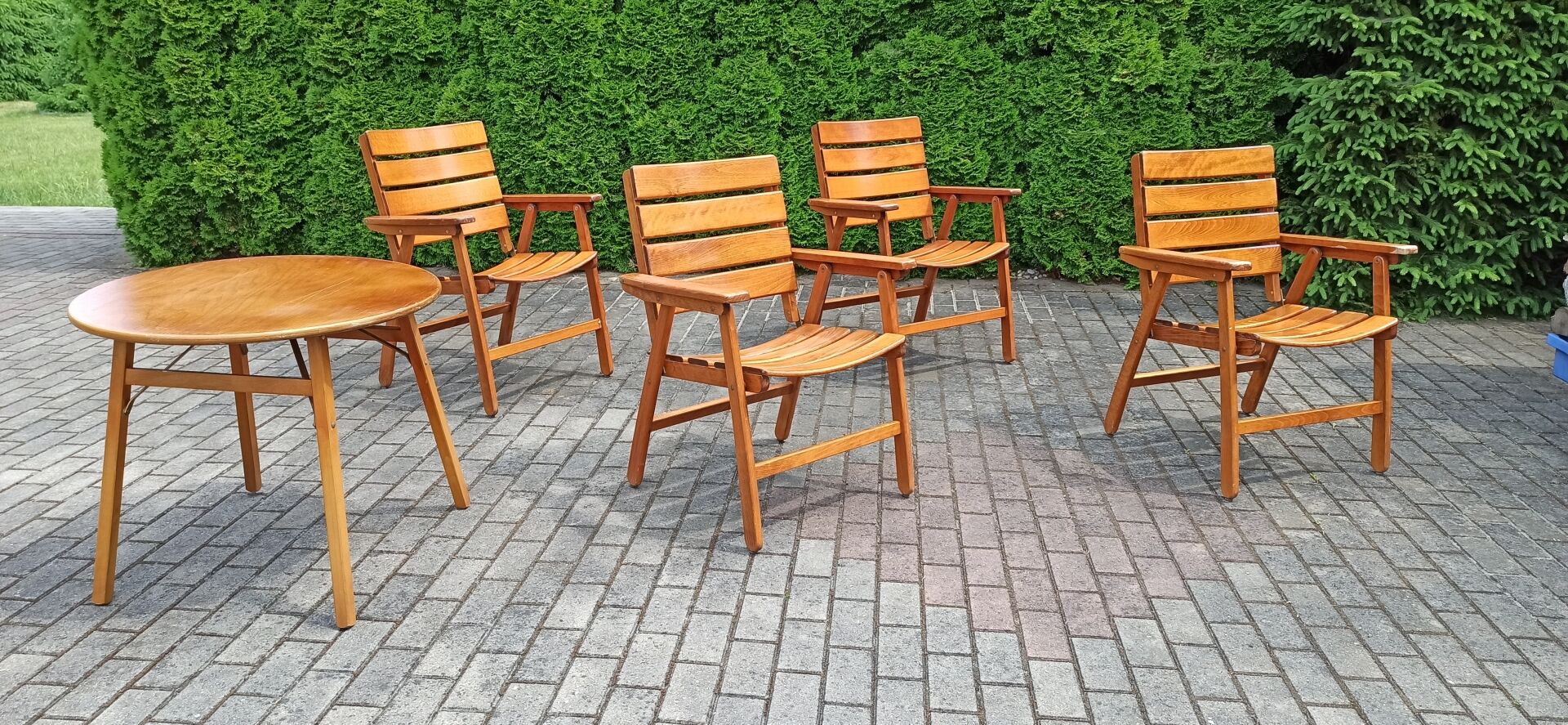 Garden Furniture Set from Herlag, 1970s