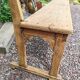 Oak church bench
