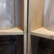 Spice shelves L1.6mxH79cm