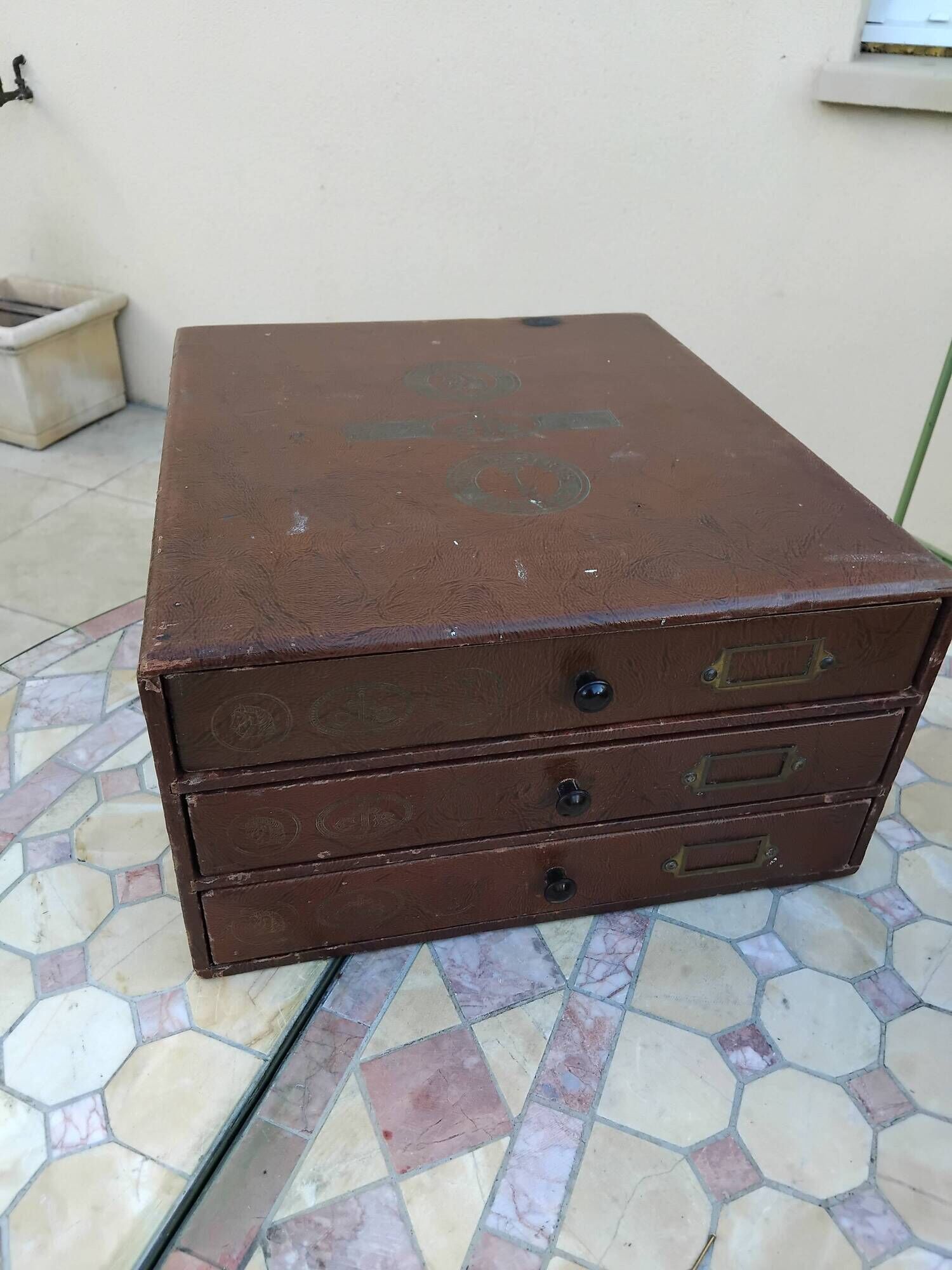 Vintage Thiriez Cartier Bresson drawer cabinet for haberdashery.