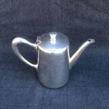 A pair of vintage silver-plated teapot and coffee pot