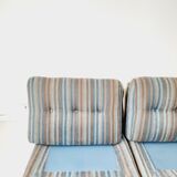 Trois fauteuils vintage, modèle Amanta design Mario Bellini pour C & B.