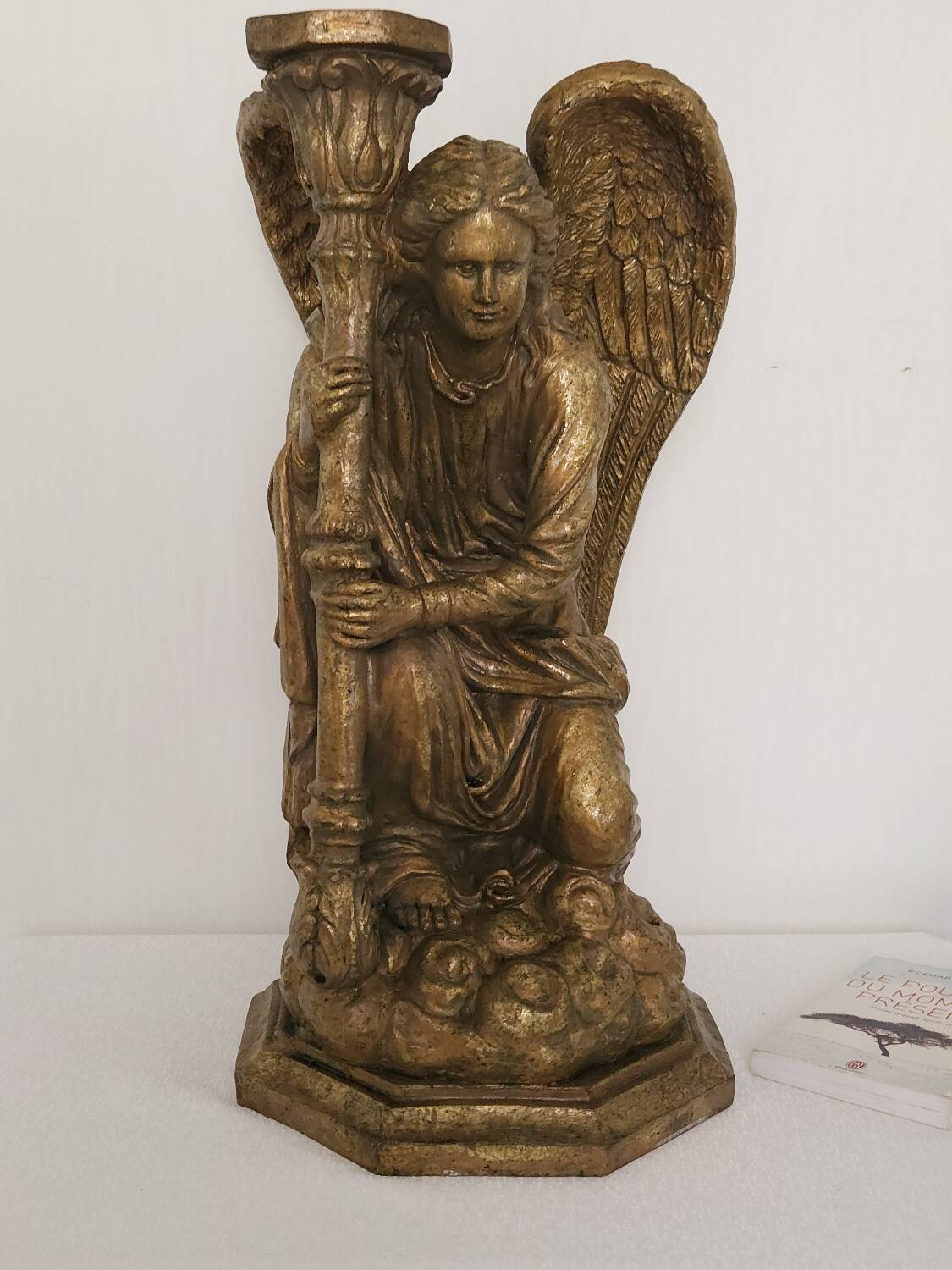 Large religious angel statue 1950