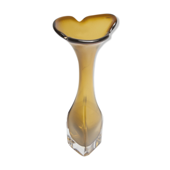 Soliflore Murano yellow orange