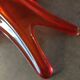 Vintage Red Fruit Cup - Glass