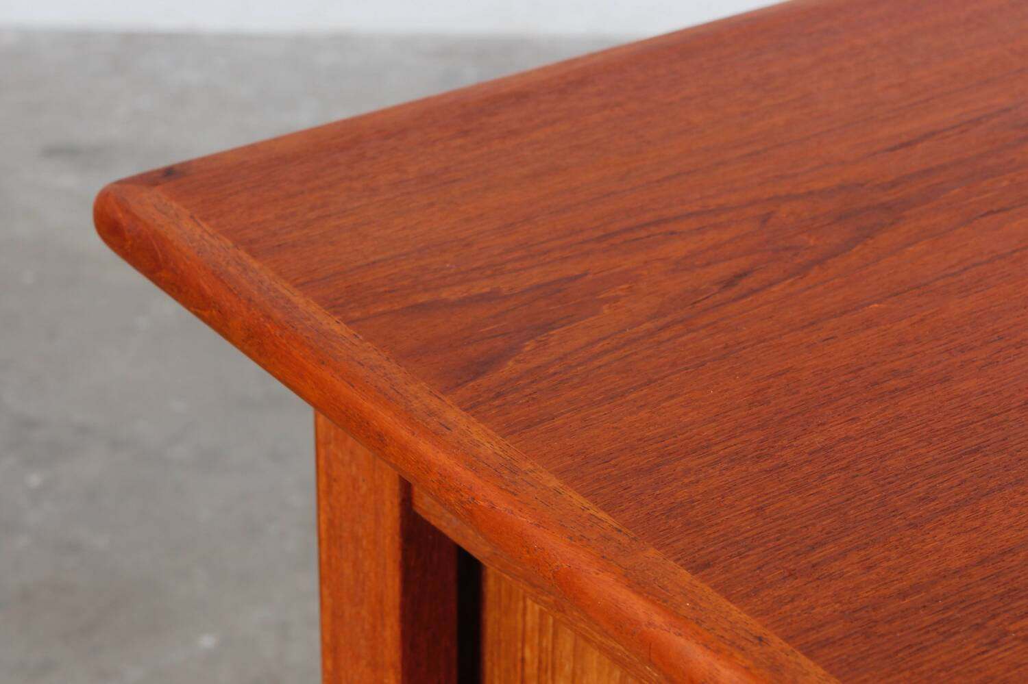Vintage Teak Schreibtisch Desk Mid Century Danish Design 60er