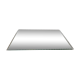 Mirror beveled 40/50 years - 45x30cm