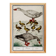Small poster on "Geese and their ducklings", after an old engraving