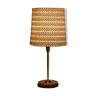 Scandinavian teak lamp, 1960.