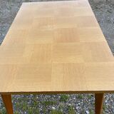 Vintage table in oak veneer