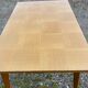 Vintage table in oak veneer