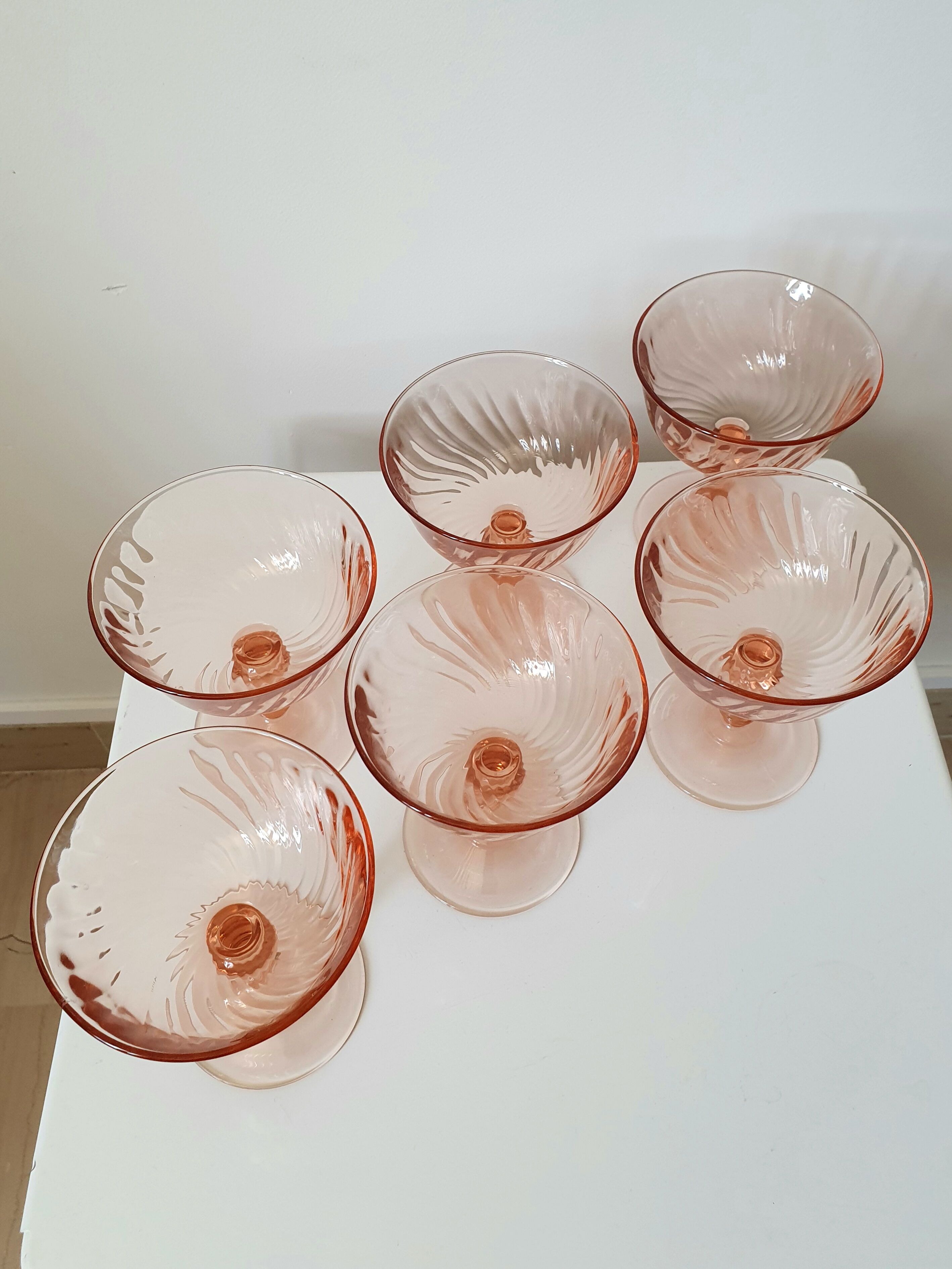 Rosaline champagne cups