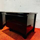 Coppia comodini in legno massello primi anni 80.