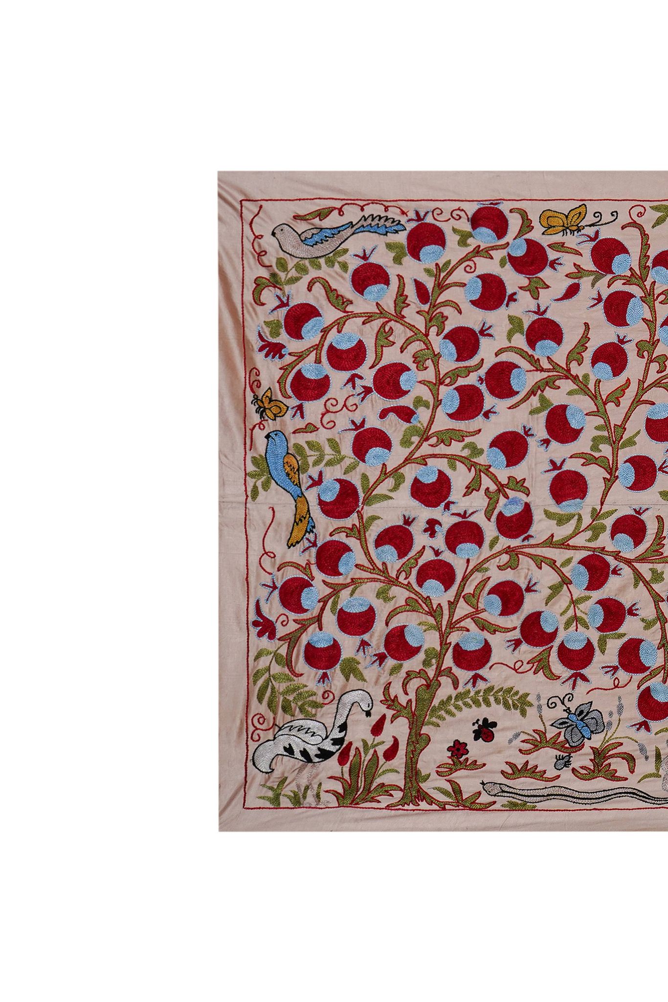 Tapis turc vintage noué à la main