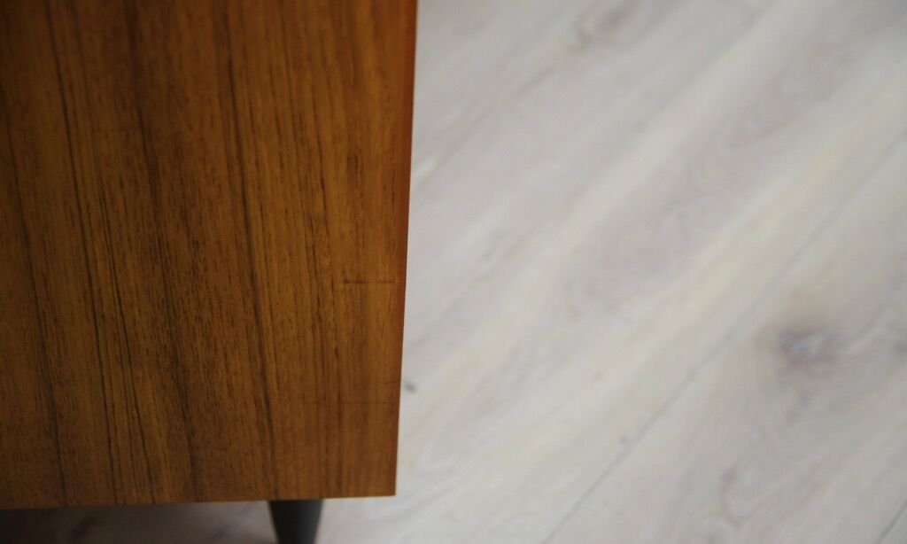 Mid-century retro vintage teak bookcase