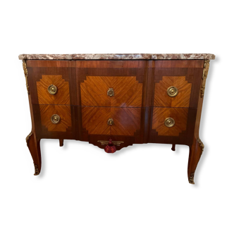 19th intermediate style chest of drawers