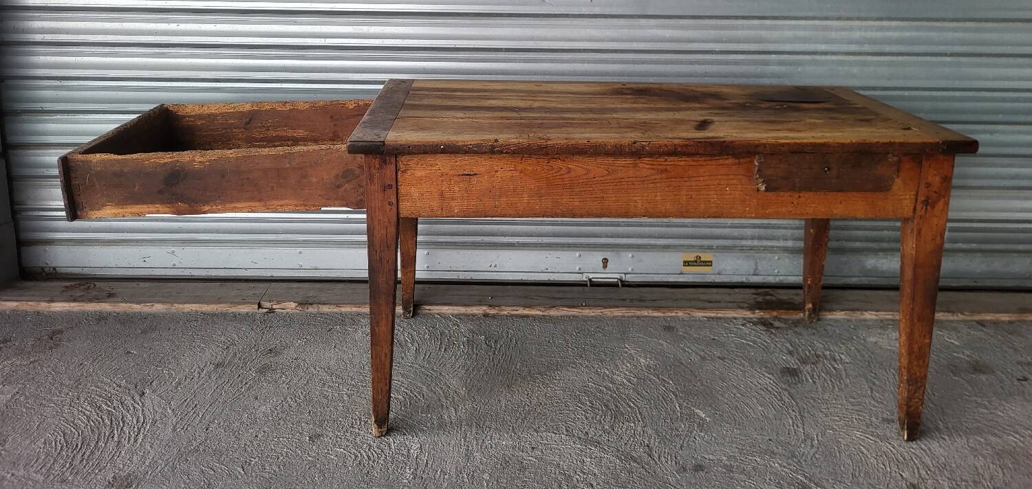 Authentic very old farmhouse table
