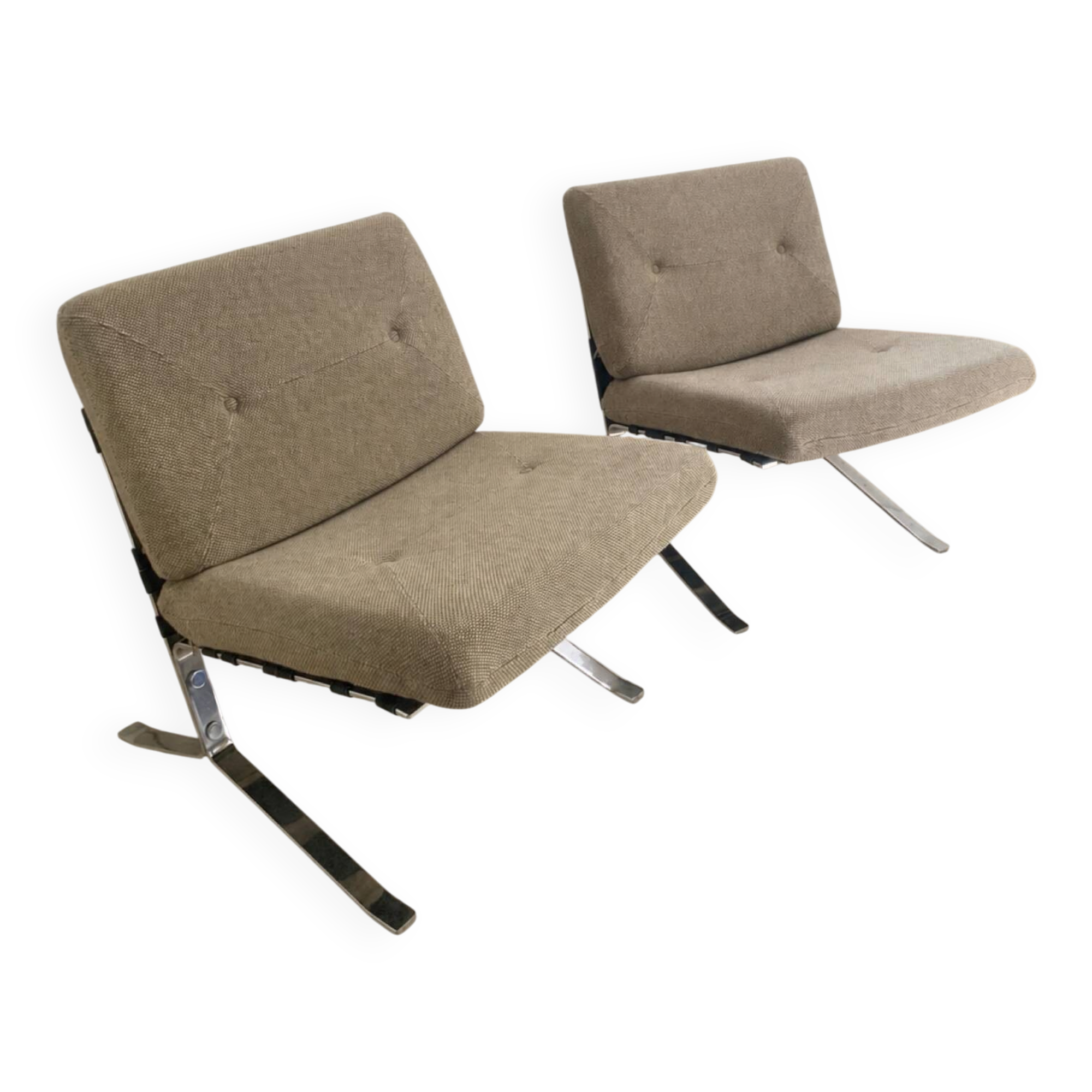 Paire de fauteuils Joker d’Olivier Mourgue