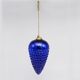 Suspension mercure bleu cobalt grappe de raisins en forme de fruits kugel à suspendre