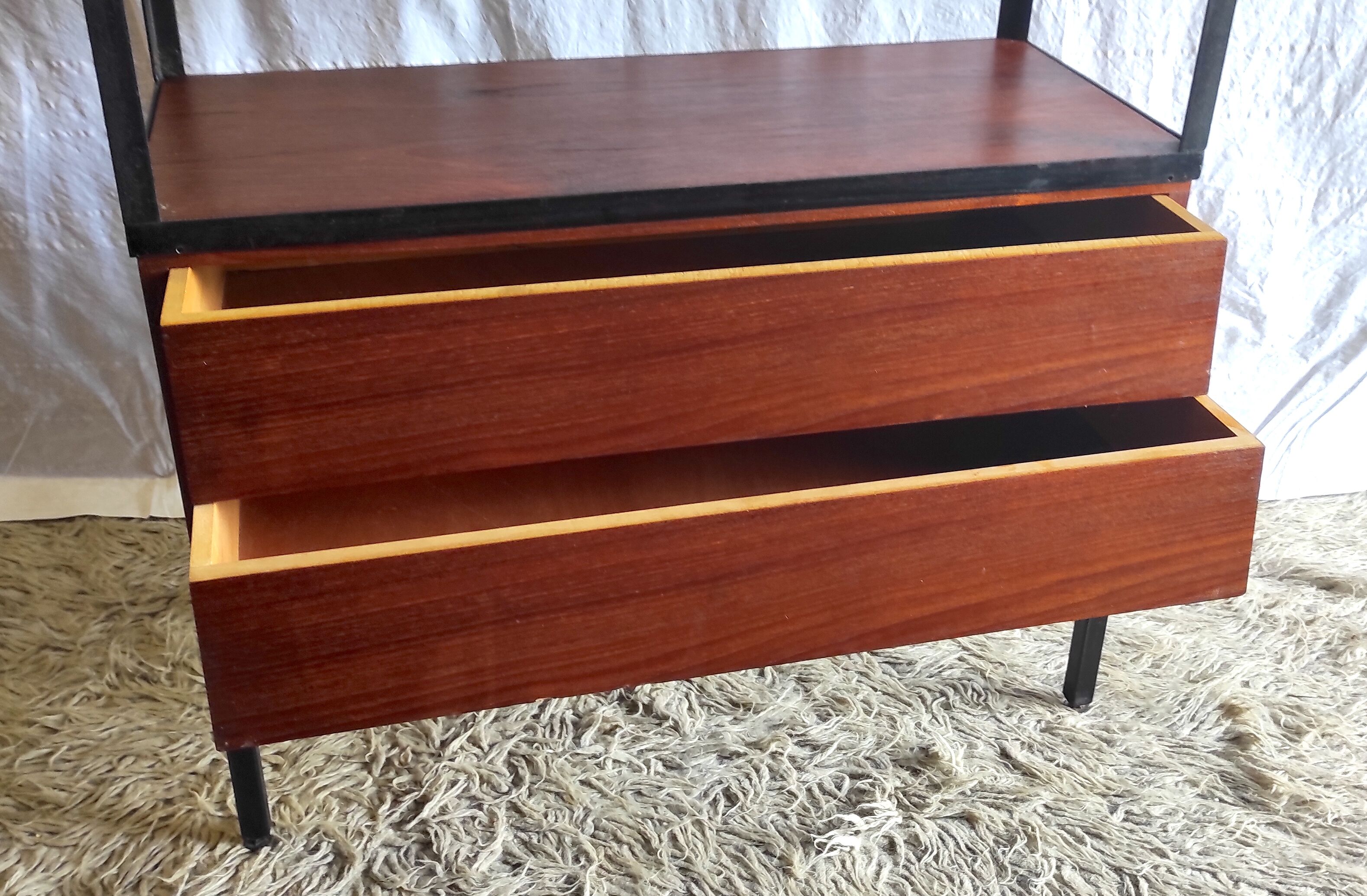 Modernist teak secretary 50s/60s