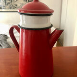 Enamel coffee pot