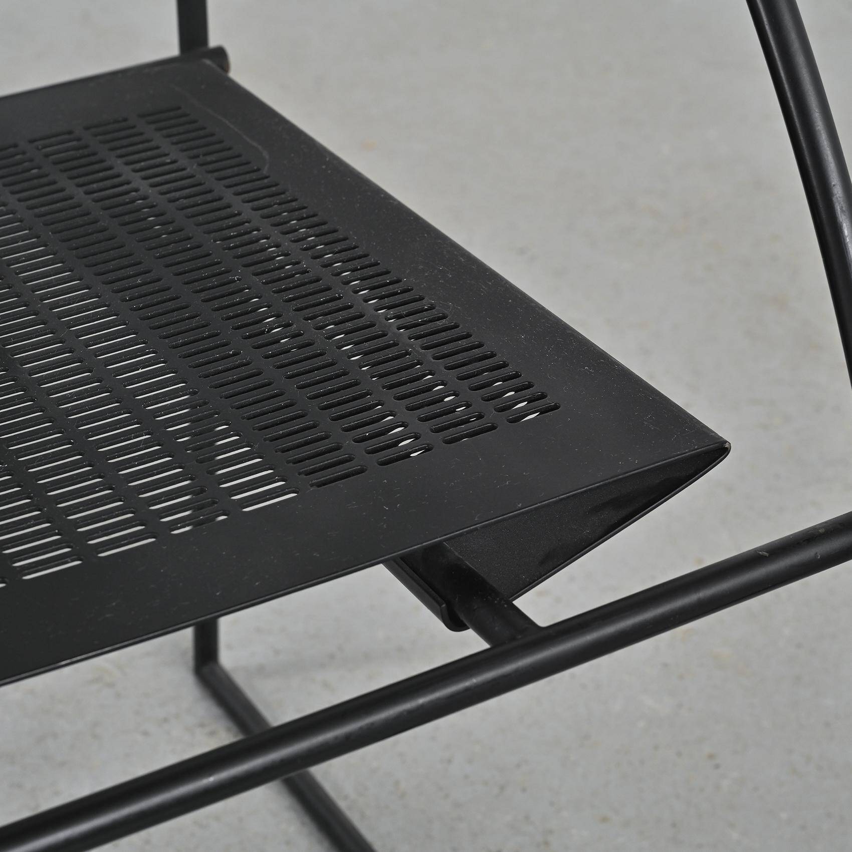 Pair of Quinta model chairs by Mario Botta, Alias circa 1985