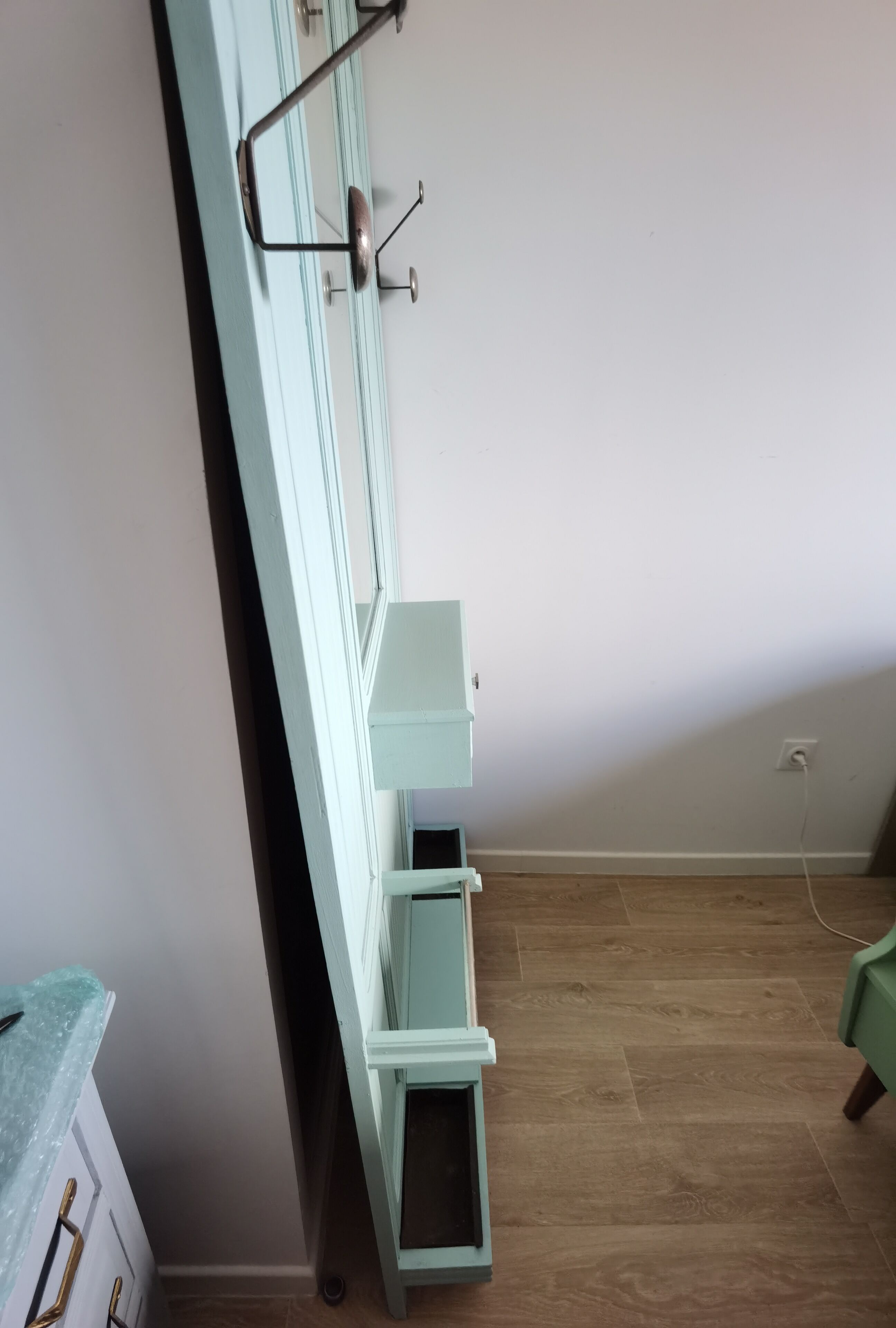 Coat rack art deco cloakroom