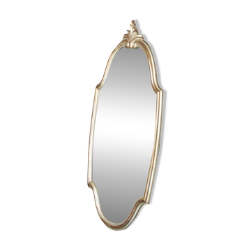 Neoclassical wall mirror in wood mid-century