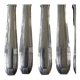Pop-up Christmas 2022 Set of 6 cutlery in silver metal mid-XXth
