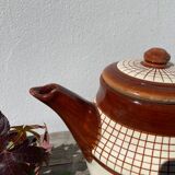 Large 1970s tiled teapot