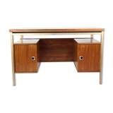 Teak and metal desk 50s