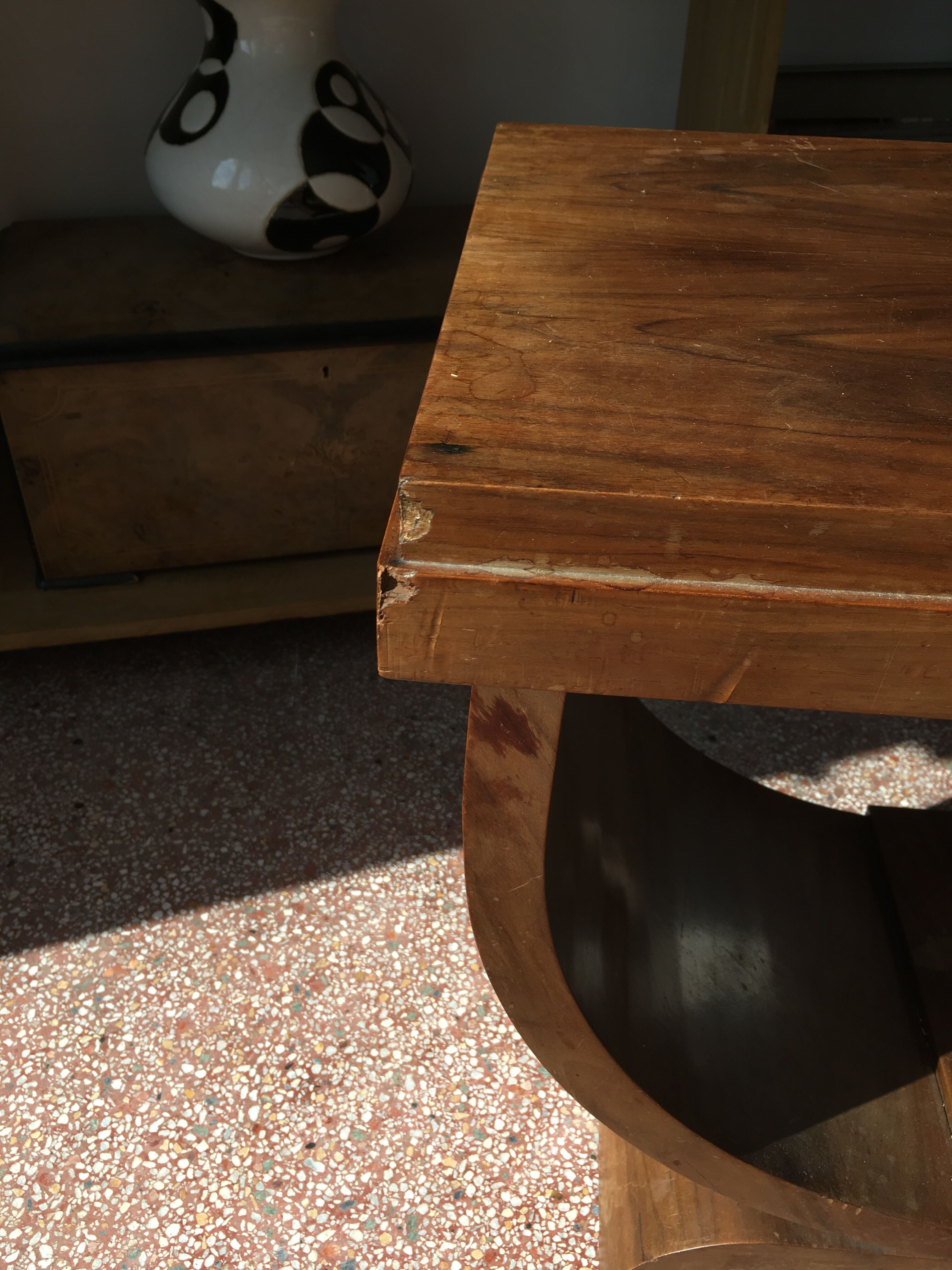 Authentic art deco table