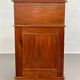 20th century Davenport desk with walnut piano top