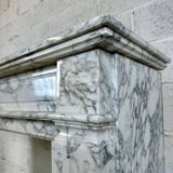 Louis XVI style marble fireplace