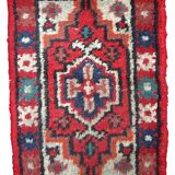 Tapis Vintage Hamadan en Laine, Années 1960, Élégance Authentique