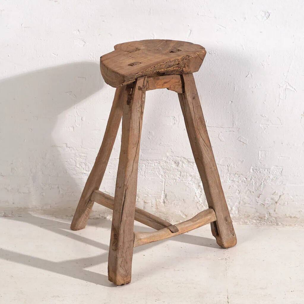 Ancient Chinese stool (c.1900) #1
