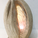 Stone lamp Arsène Galisson, 1980