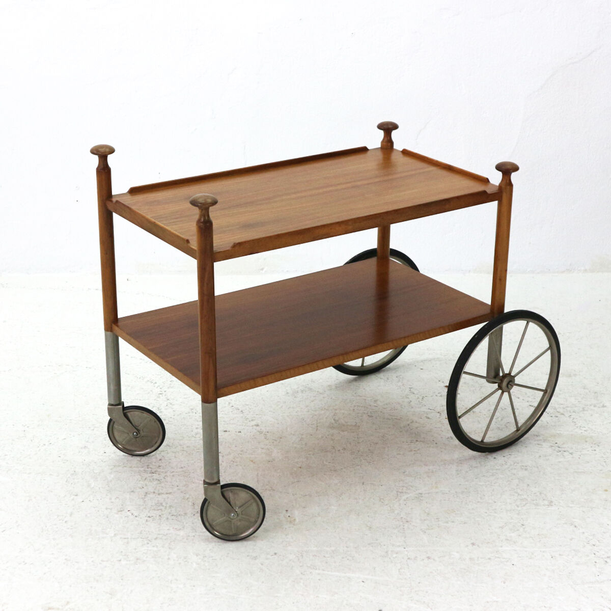 Wilhelm Renz bar cart, serving cart, 1960
