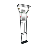 Wall rack on vintage stand 50s