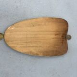 Miroir doré du milieu du siècle, années 1960, 50x29 cm