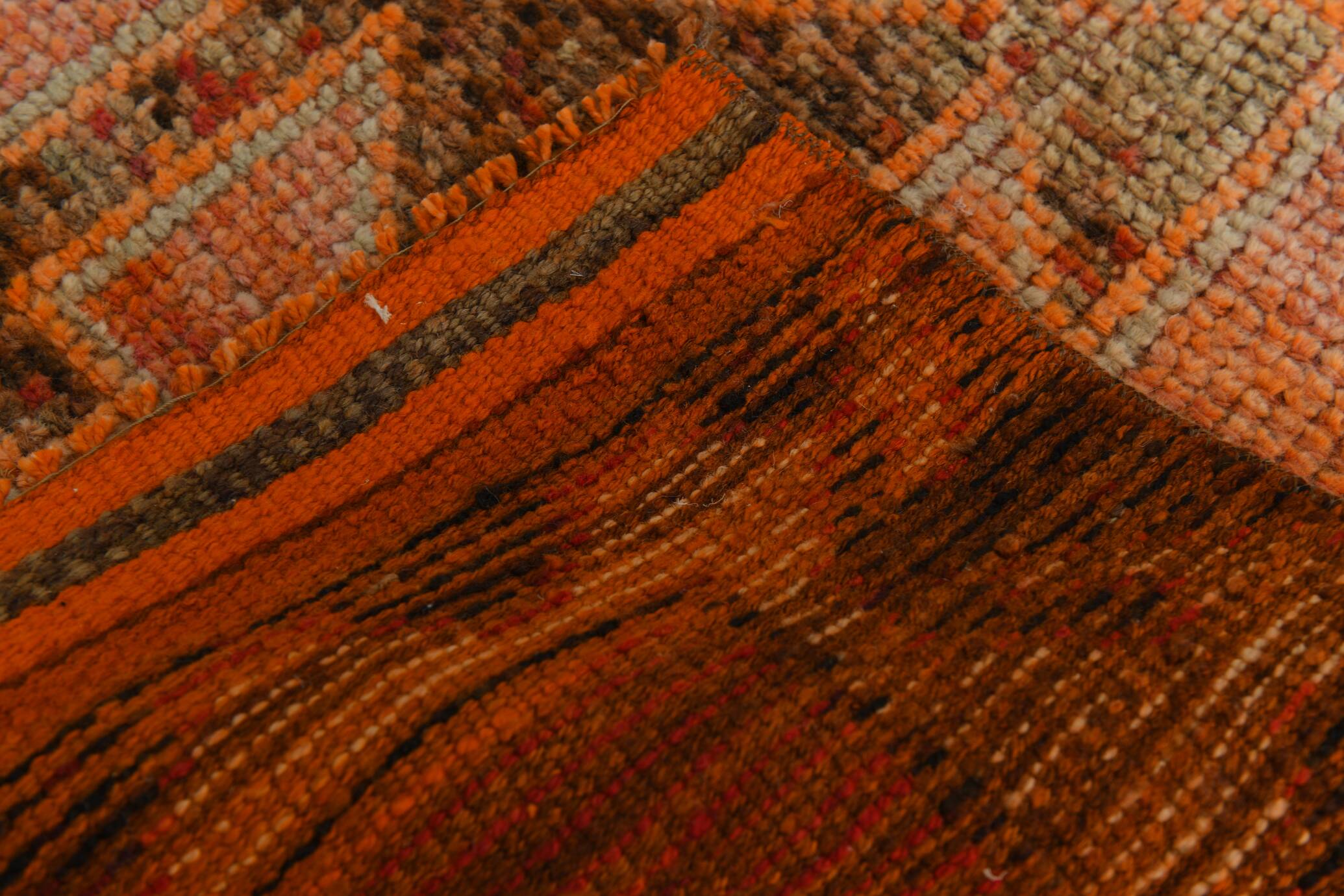 4x12 Sun Muted Vintage Runner, Long Wide Runner Rug, 107x368Cm