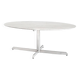 Table à manger  Roche Bobois. Métal et marbre blanc. France, années 60