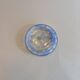 Vintage blue speckled glass empty pocket