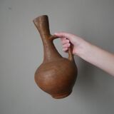 Ceramic jar pottery handmade terracotta vase soliflore decoration countryside slow