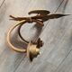 Lys flower brass sconces